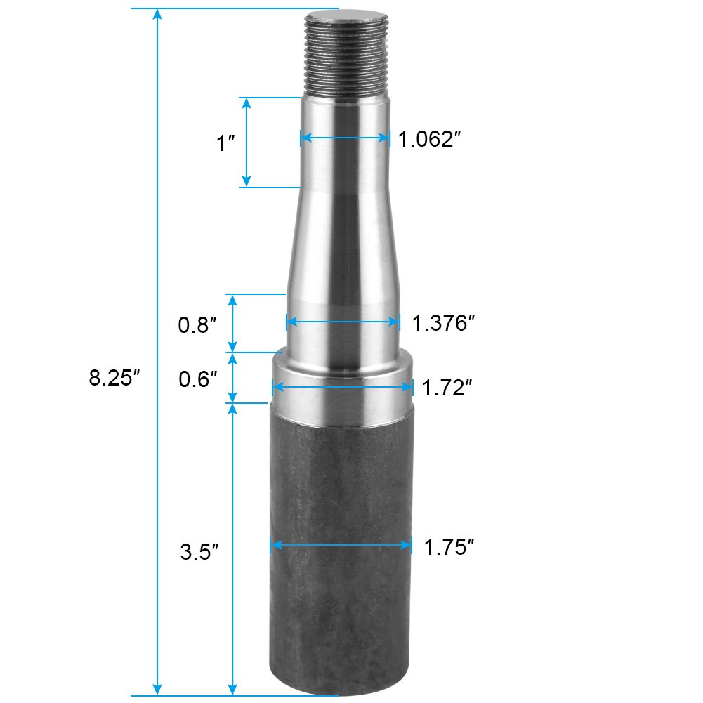 New For 3500 Pound Axle hubs Uses standard 1.0625 outer Bearings L44649 1-1/16″