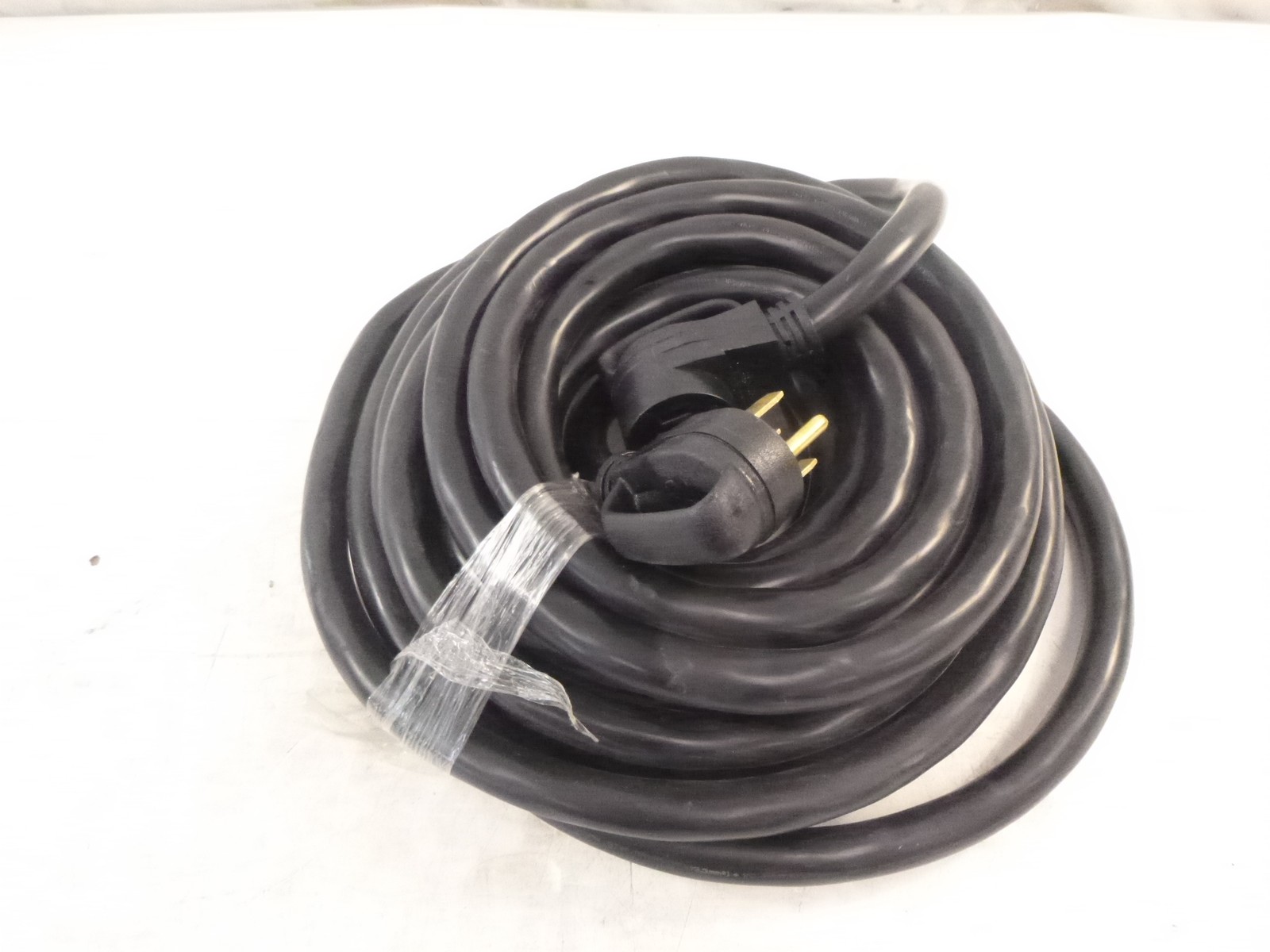 50′ Ningbo Linsheng 3125212 R.V. Power Cord 600V 50A 6AWG STW 3/C w/Handles