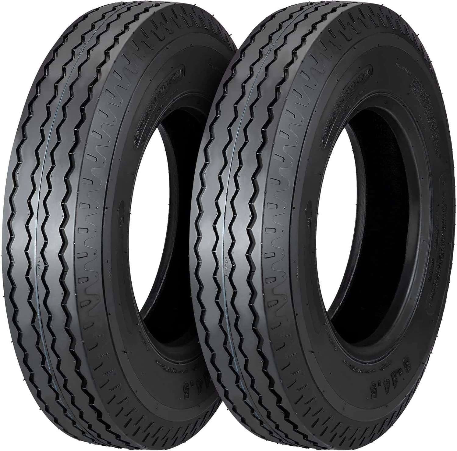 4 New Heavy Duty Highway Trailer Tires 8-14.5 8×14.5 14PR Load Range G