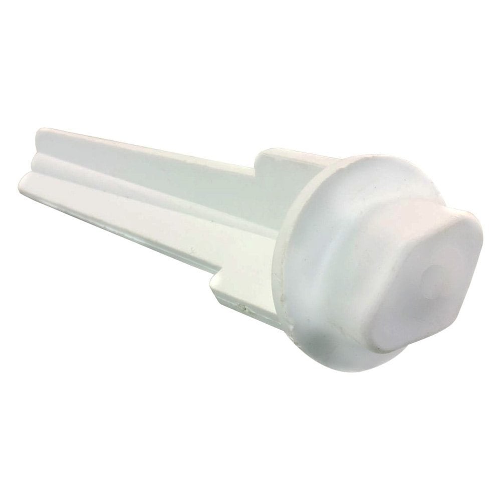 JR Products 95335 Rubber Plastic White Sink Stopper