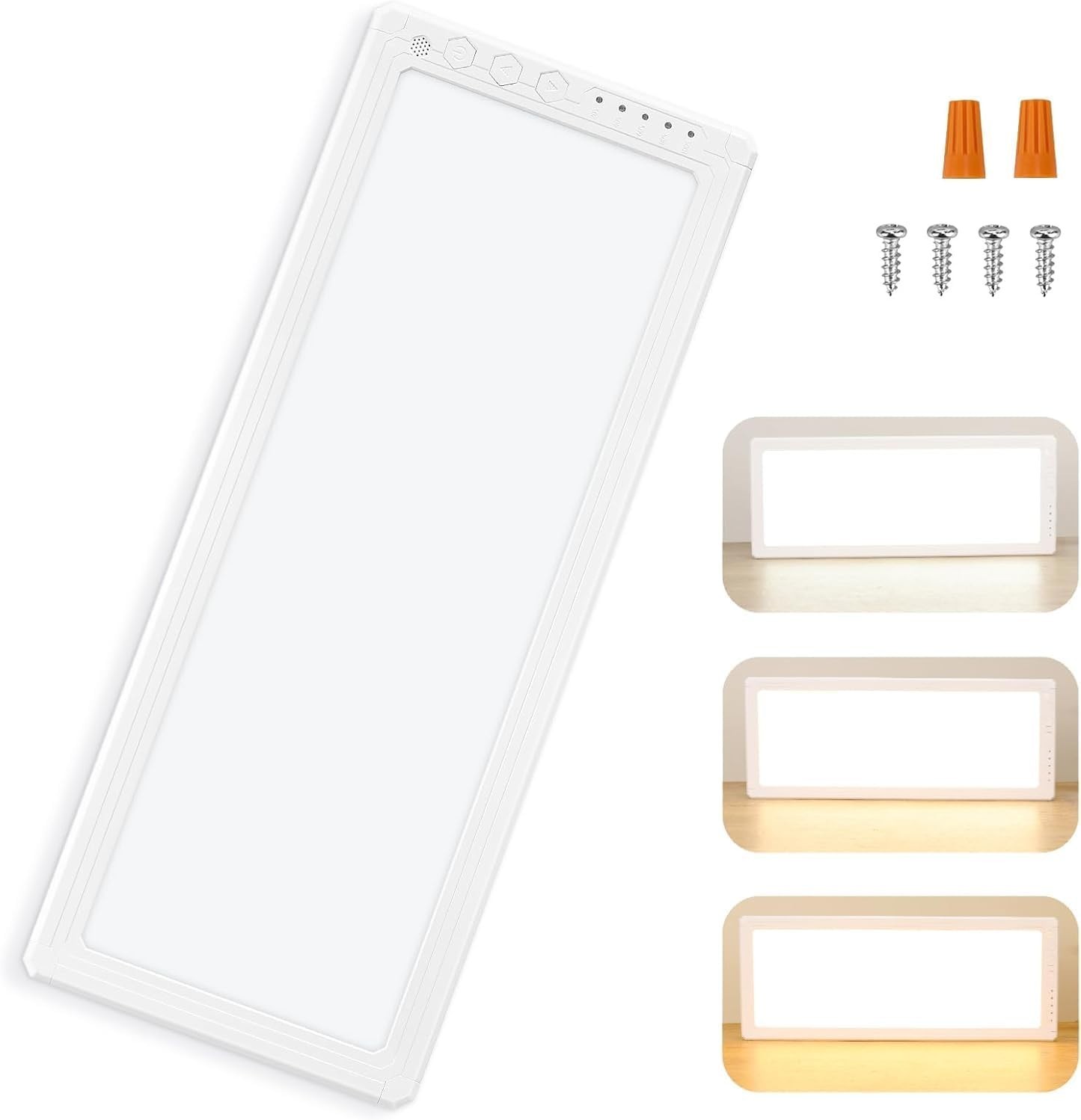 Sleek Dimmable RV Interior Light – 16.7″ x 6.6″, 3 Colors, Glare-Free Experience