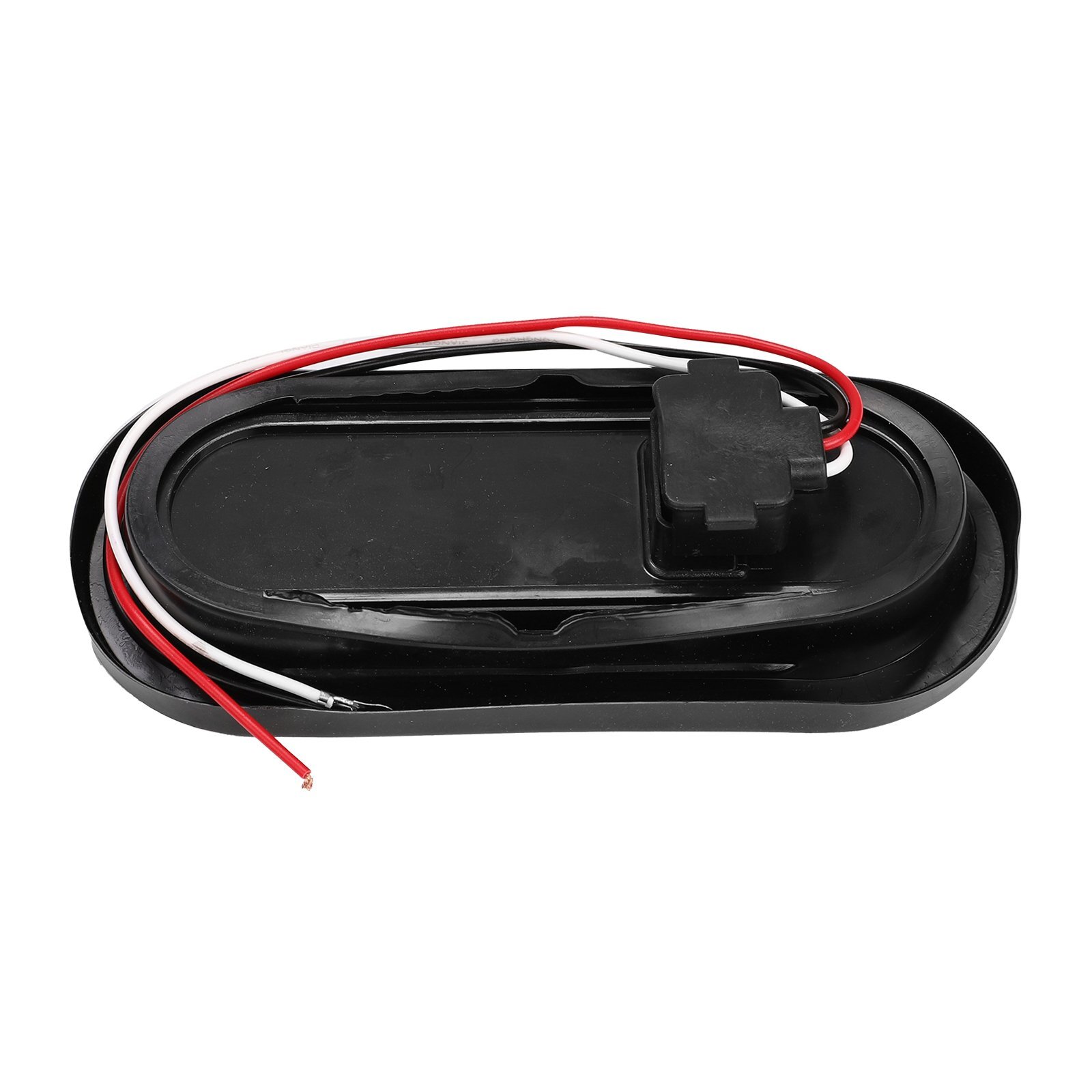 20X Red 6″ Oval Trailer Lights 10 LED Stop Turn Tail Truck Sealed w/Grommet Plug