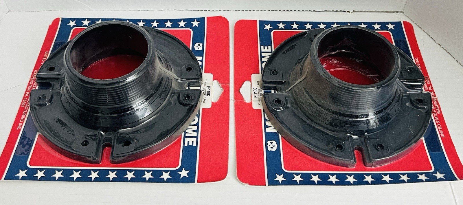 (PAIR – 2) US Hardware Mobile Home Commode 3″ Flange Male P-110C (PAIR – 2)