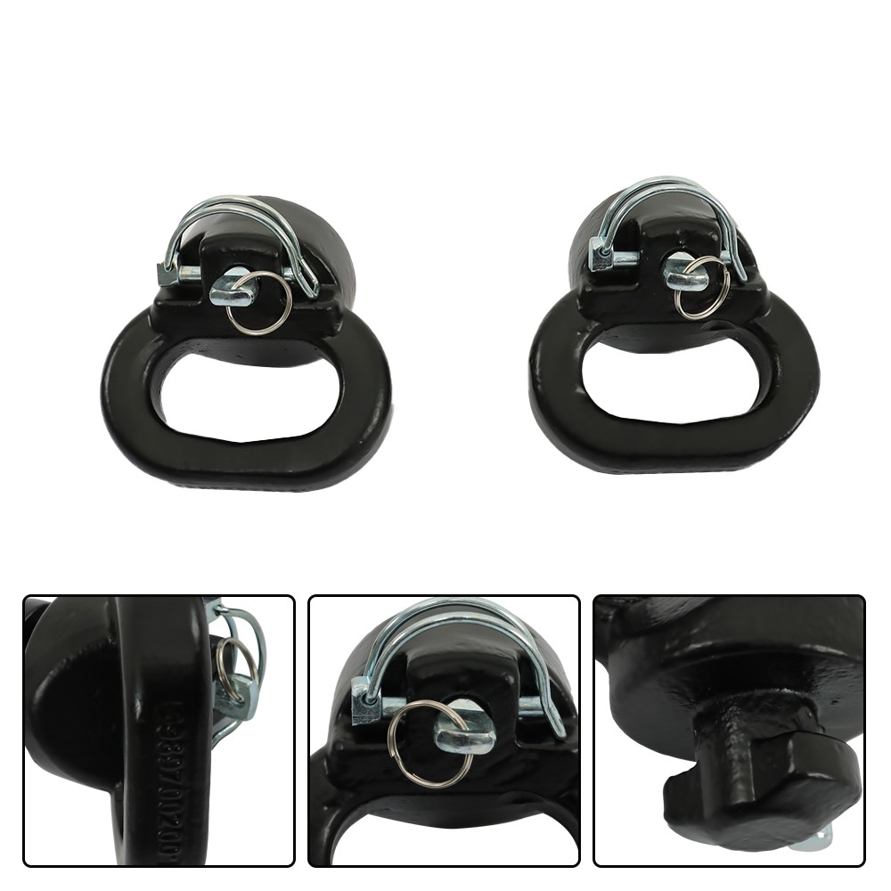 Labwork Puck System 2-5/16″ Gooseneck Ball & Safety Chain Anchor Kit 60638