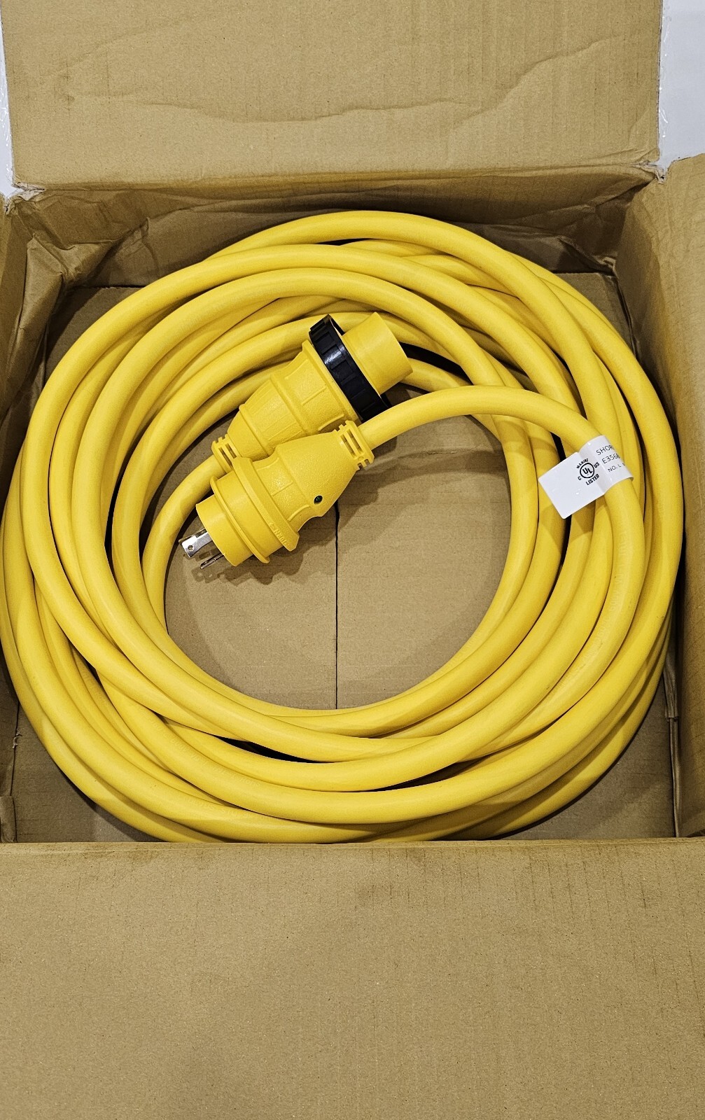 Marvine Shore Power RV/Boat Extention Cord TM-530 30Amp, 50 Ft, Heavy-duty