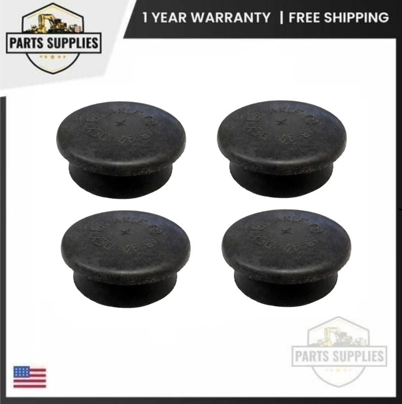 046-032-00 Pack of 4 Dexter Oil Cap Rubber Plugs Fits 7/8″ Hole