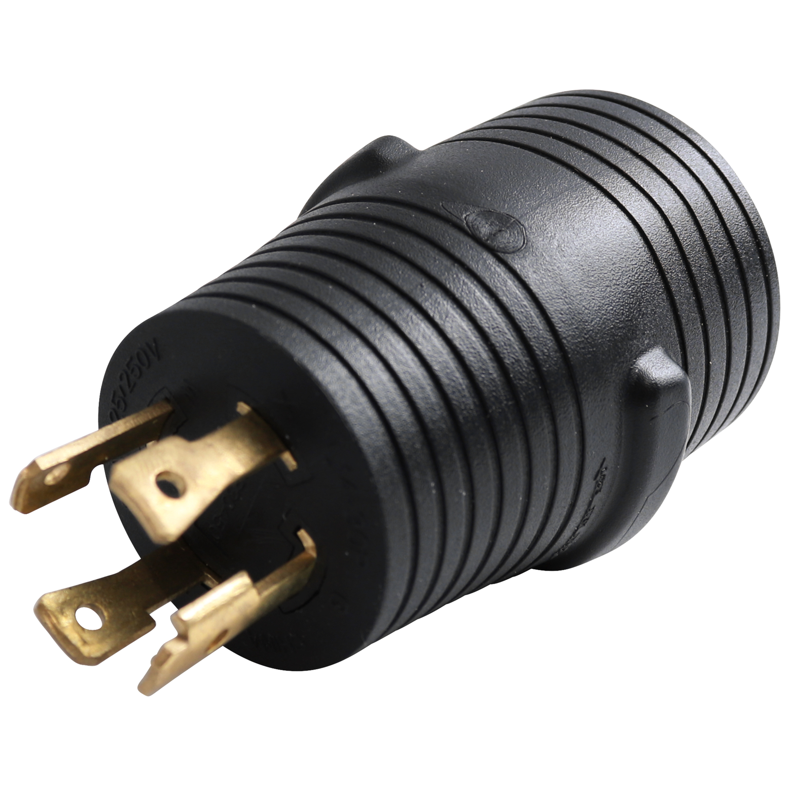 Generator Adapter Plug 4 Prong, NEMA L14-30P to NEMA 14-50R