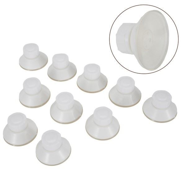 10 High Strength Industrial PVC Suction Cups Caravan Awning Fixing Pads