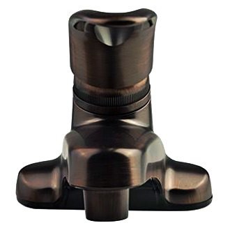 Single Lever Plastic Oil Rubber Bronze Low-Arc Lavatory Faucet w Lever Handle