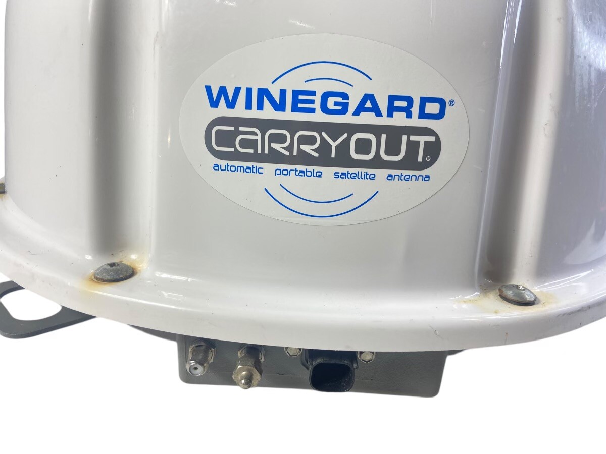 Winegard Carryout White Automatic Portable Satellite Antenna Selling As Is