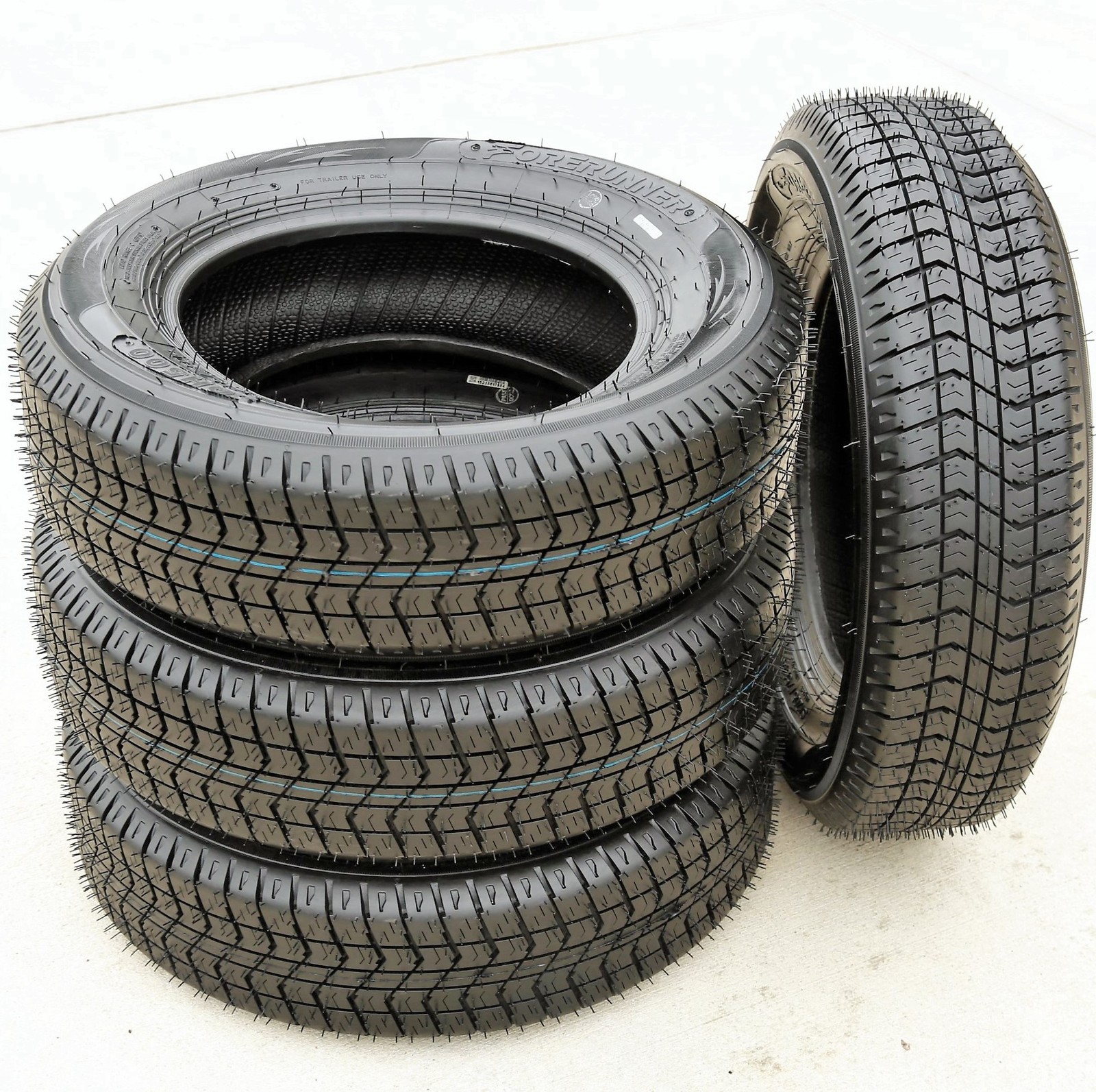 2 Tires Forerunner QH500 ST 175/80D13 Load C 6 Ply Trailer