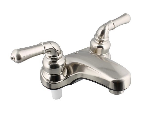 Empire Faucets | RV Lavatory Faucet – 4 IN Nickel Bathroom Faucet for RV Sink