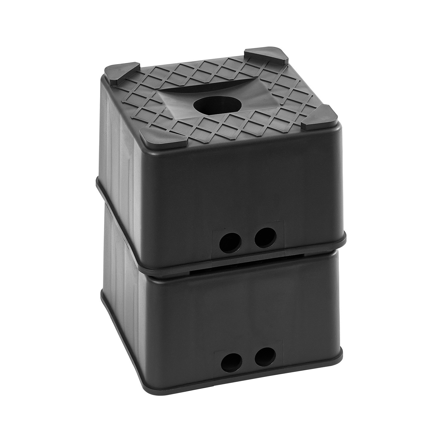 Uimoso 2-Pack Trailer Jack Stabilizer Blocks, 6″ Height, 6000 lbs for RVs