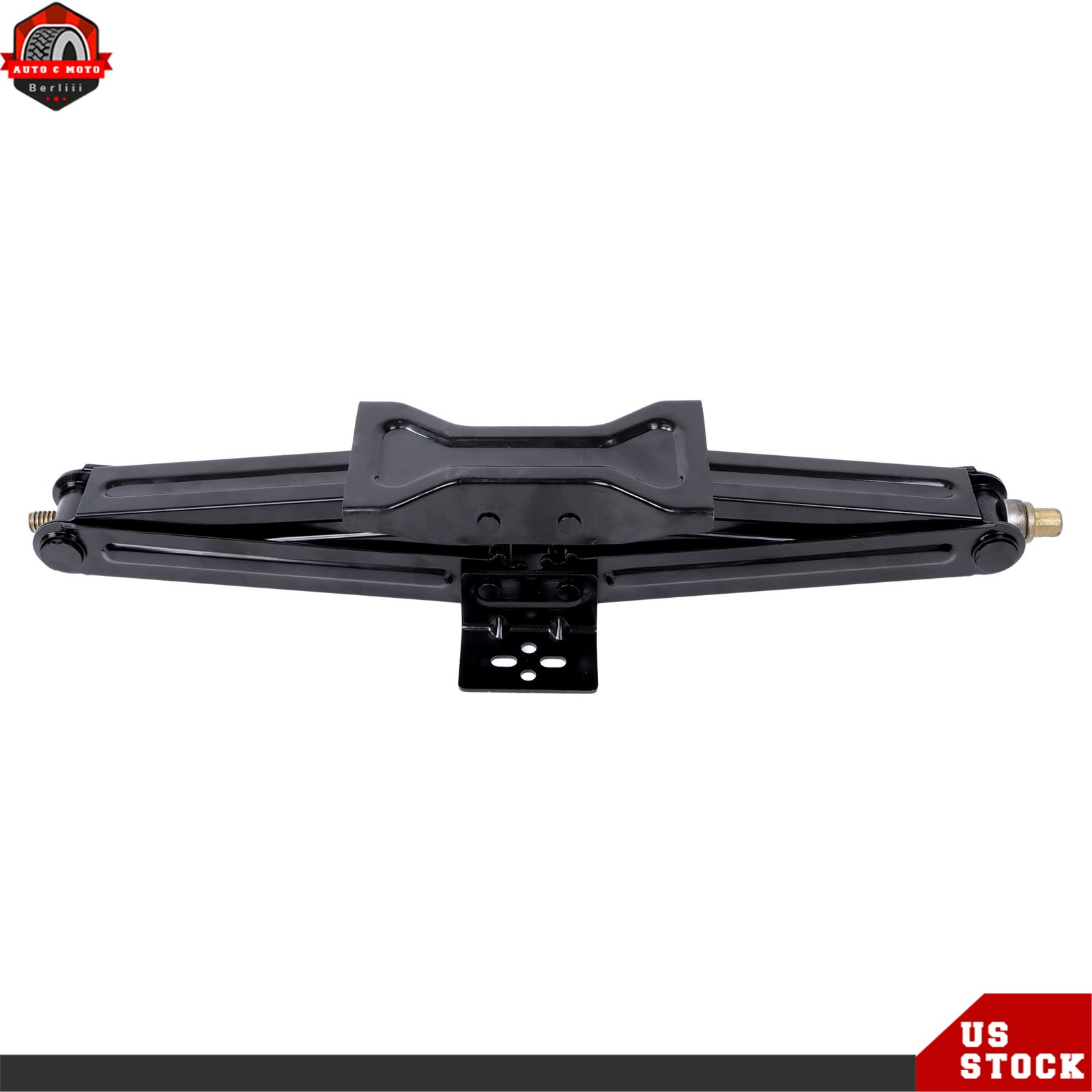 5000lbs 24″ For RV Camper Trailer Stabilizer Leveling Scissor Jack Kit Black