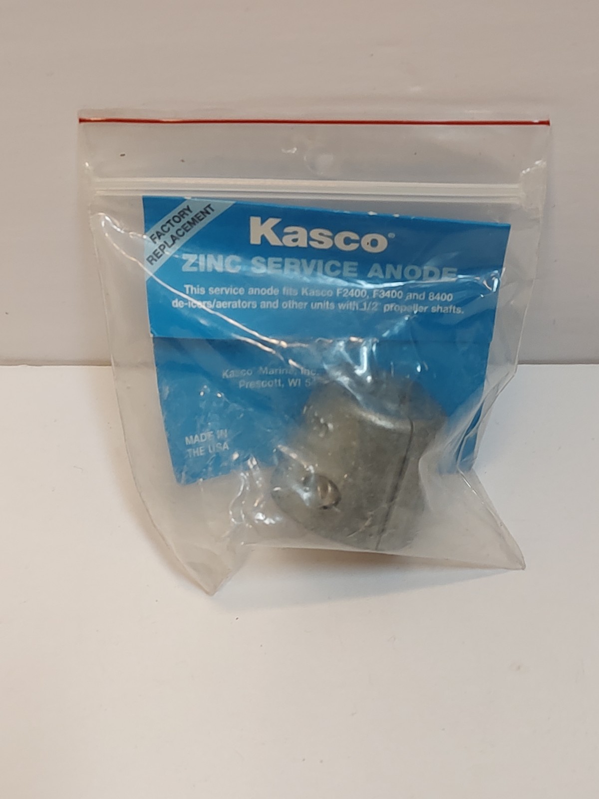 Kasco Zinc Service Anode For F2400, F3400 & 8400