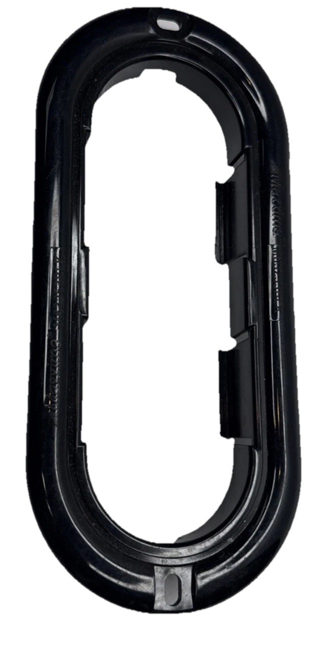 Maxxima Black Snap-On Flange Grommet For 63 Series 6″ Oval PC Trailer Lights