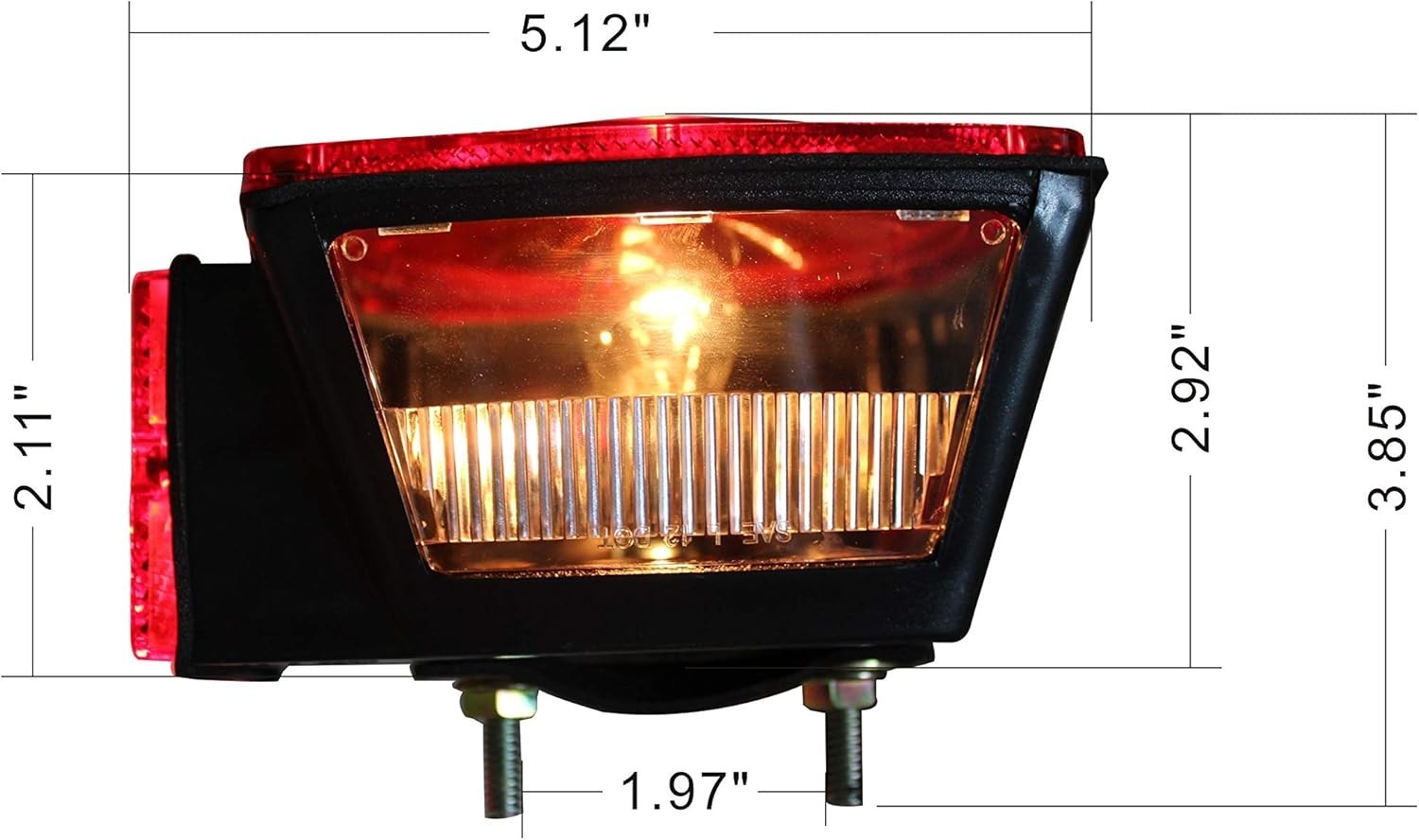 Versatile 12V Incandescent Trailer Lights – Ideal for Utility, RV, and Cargo Use