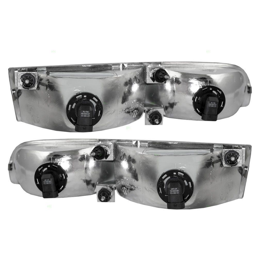 DAMON ESCAPER 2000 2001 2002 HEADLIGHTS HEAD LIGHTS FRONT LAMPS RV PAIR