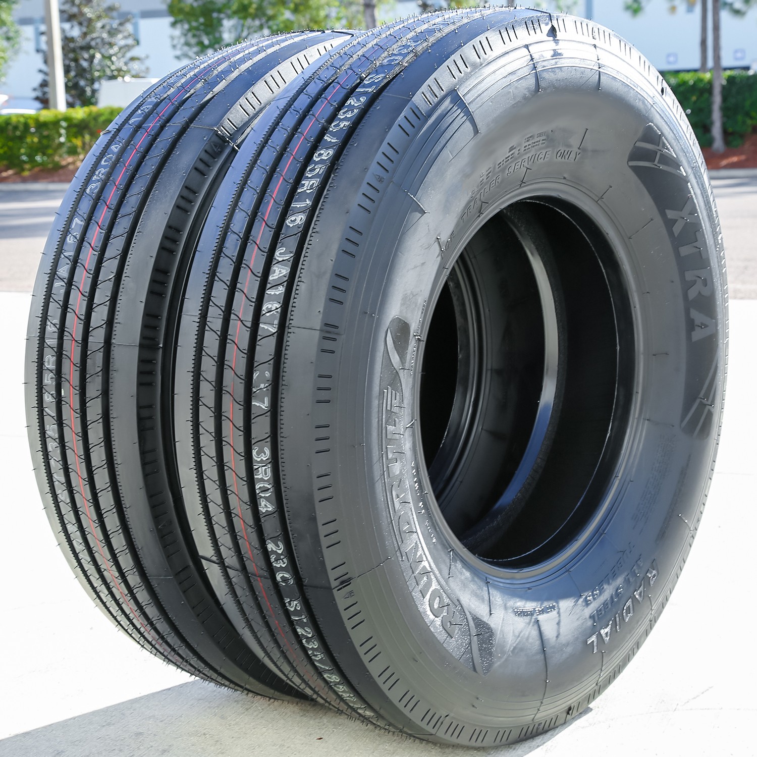 Tire Roundrule Xtra All Steel ST 235/85R16 Load G 14 Ply Trailer