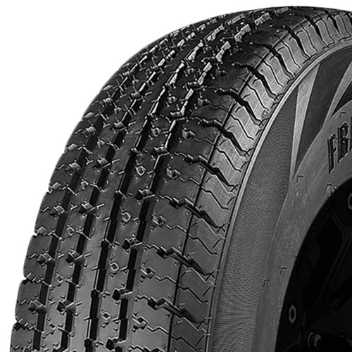 ST205/75R15 Freedom Hauler ST Radial 111/106N LRE Black Wall Tire