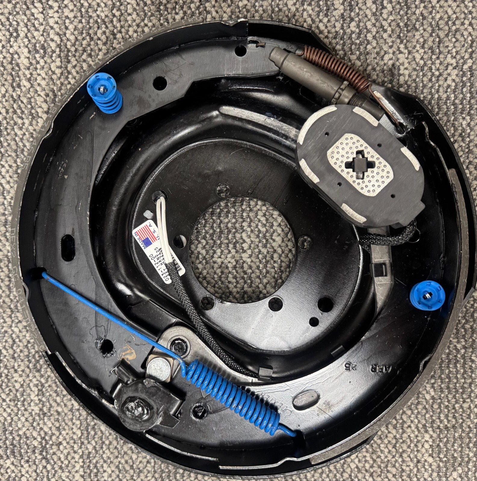 12″ x 2″ Electric Brake Assembly With Park 6,000 lbs. Capacity PART #K23-112-00