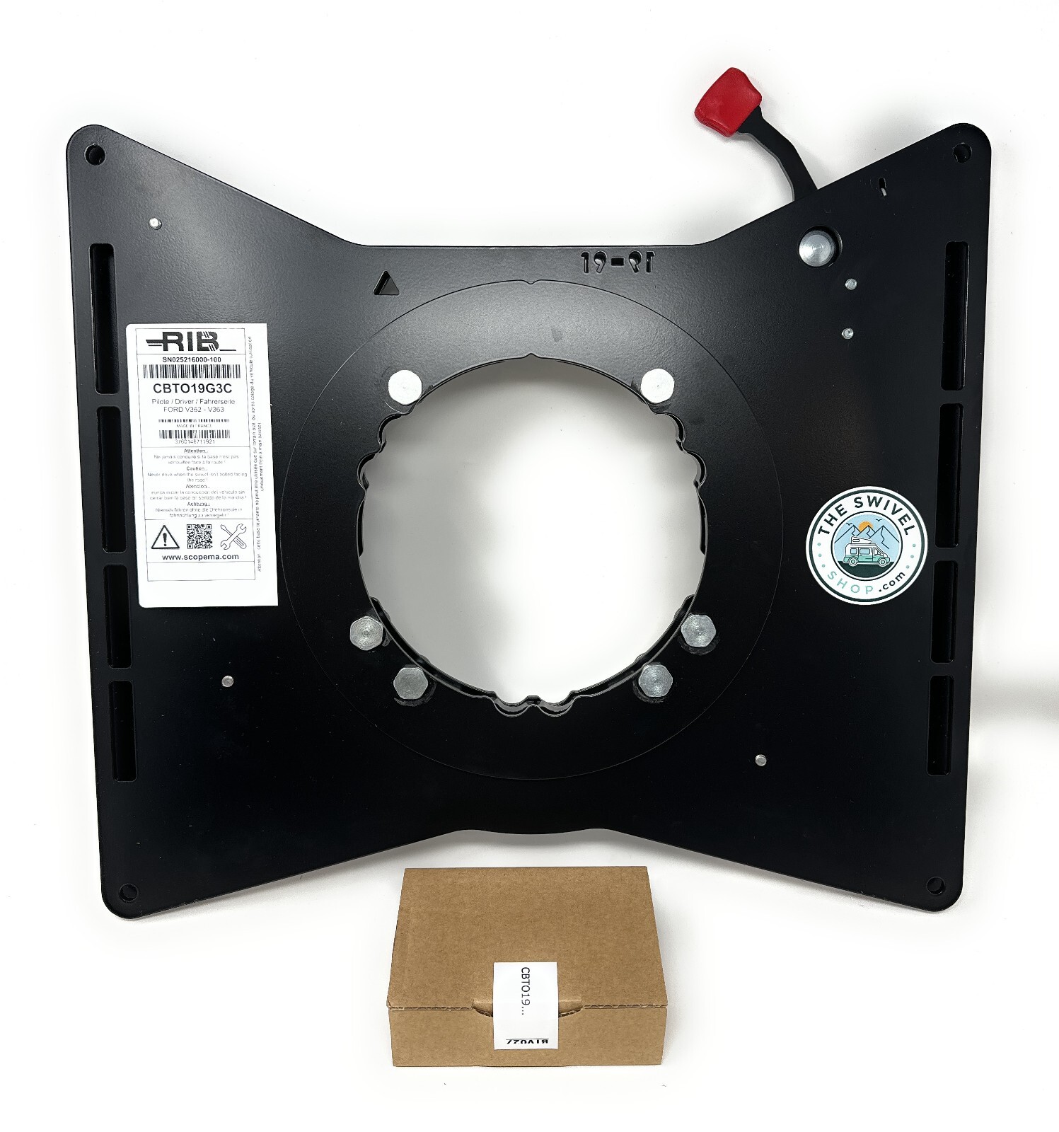 13+ Ford Transit Scopema Left Driver Side Swivel Seat Base Camper CBT019G2C