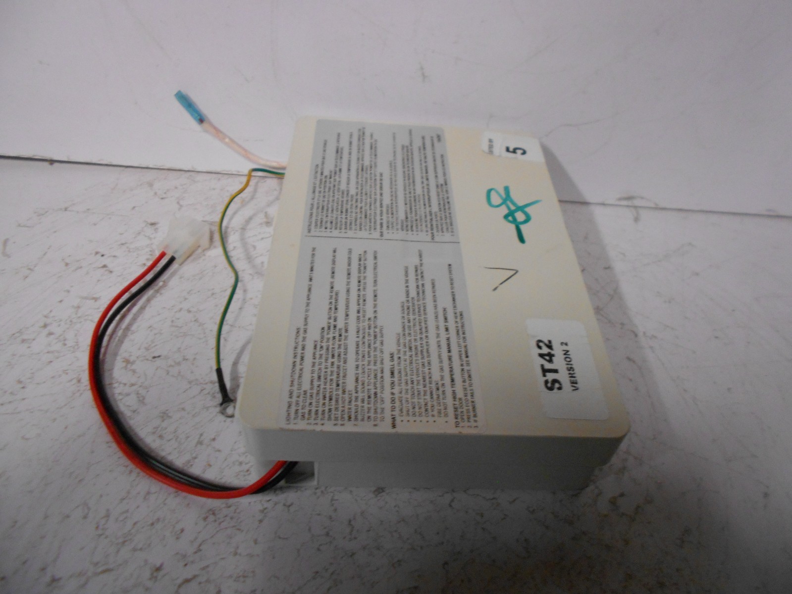 *AIRXCEL TANKLESS WATER HEATER ST42 CONTROL BOX FREE SHIPPING *4*