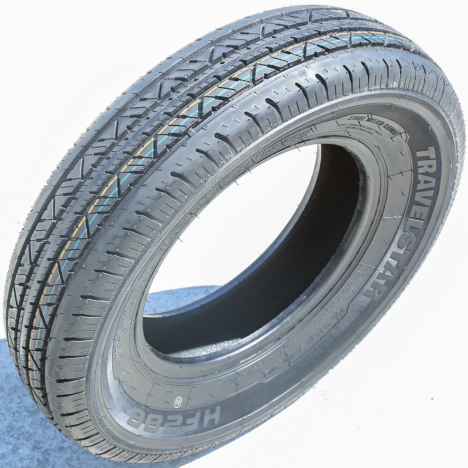 Tire ST 205/75R15 Travelstar HF288 Steel Belted Trailer 101/97N C 6 Ply