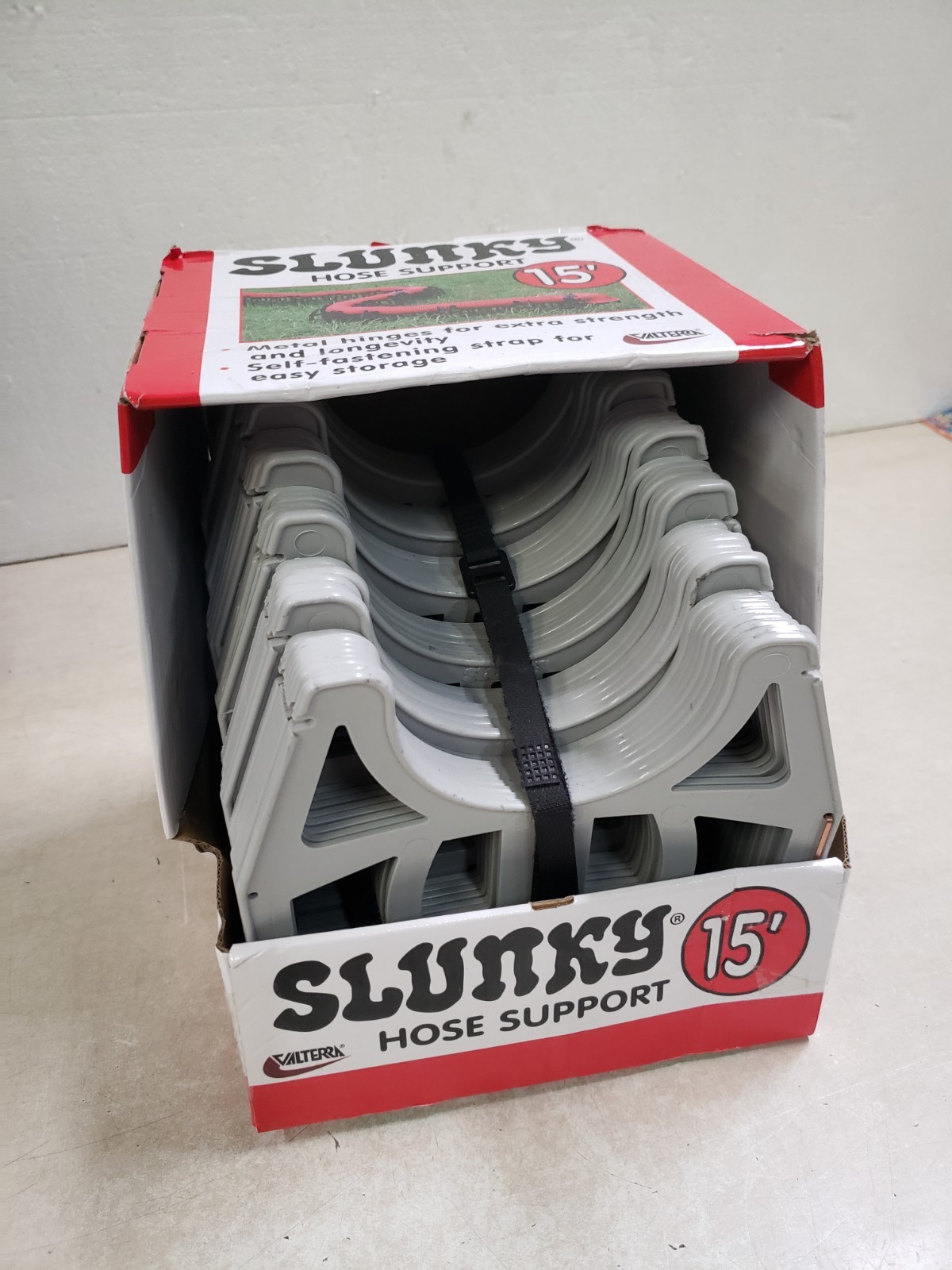 Valterra S1500G Slunky Hose Support – 15 Feet, Gray