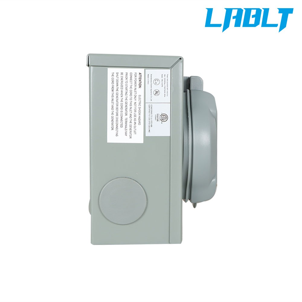 30 Amp L14-30P RV Power Generator Inlet Box 125/250 volts 4 Prong Weatherproof