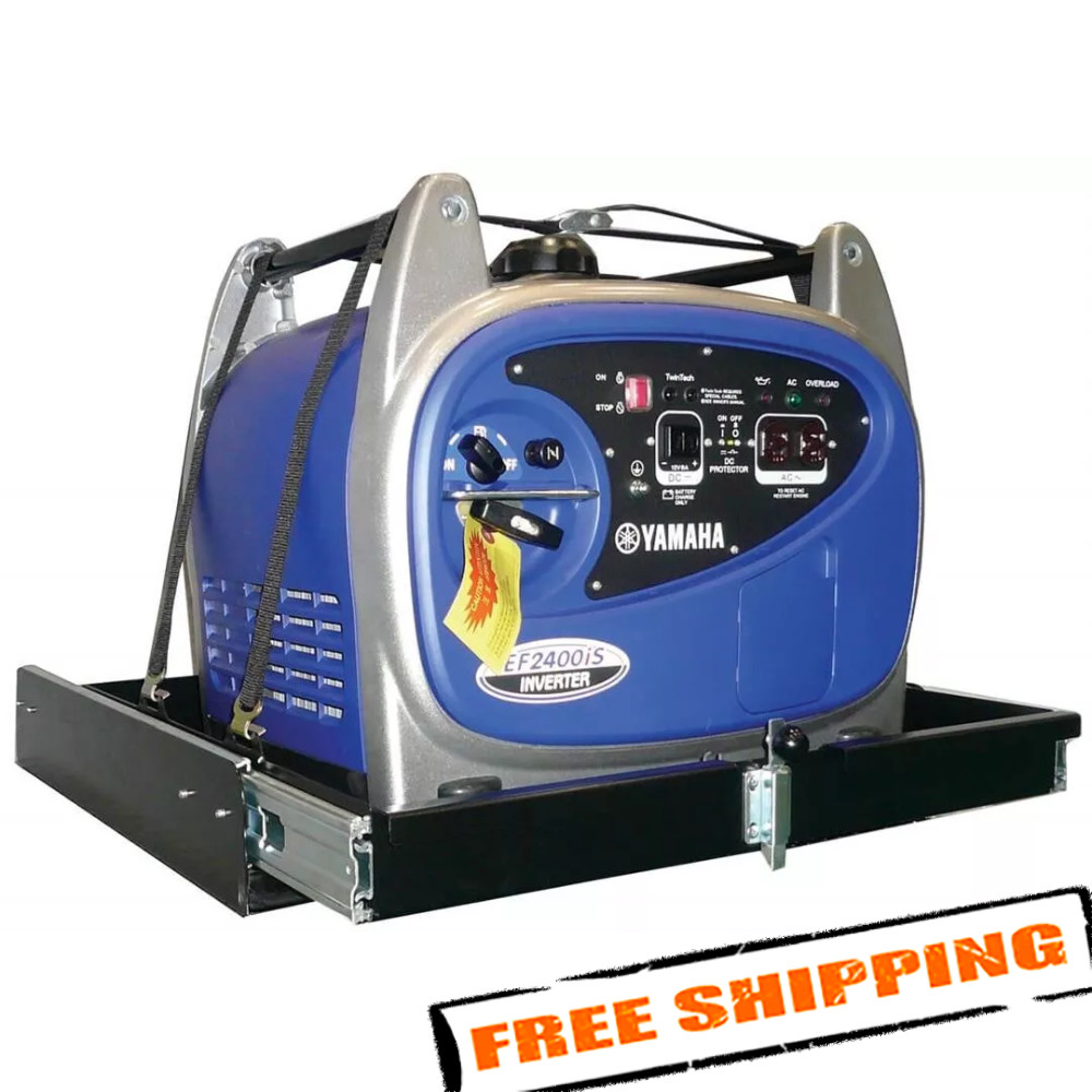 MORryde SP60-044 300 lb 24″ W x 24″ L Generator Sliding Tray