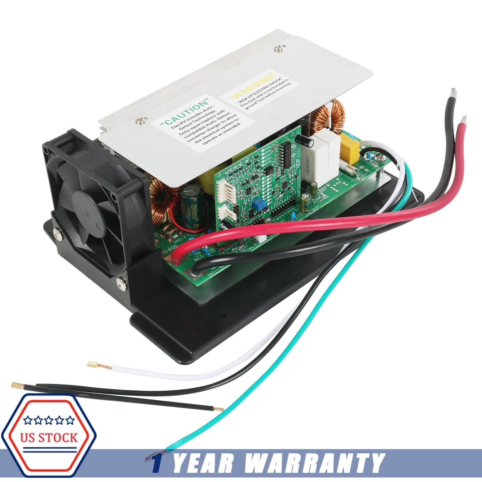 RV Power Converter 55 Amp DC Main Board Assembly For WF-8955 WF-8955-AD-MBA