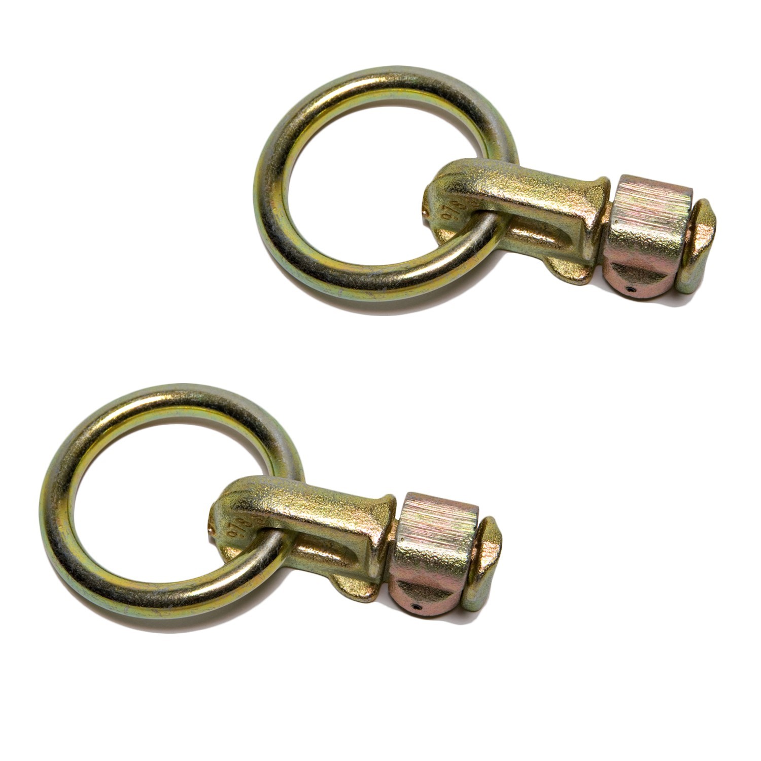 Ancra Aluminum Track Tiedown Fitting 5,000 lb. Capacity Tiedowns 2-Pack