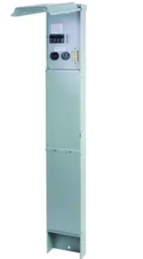 GE GE1LU532ES RV Power Outlet, 100A, 1PH 3W, 120/240V