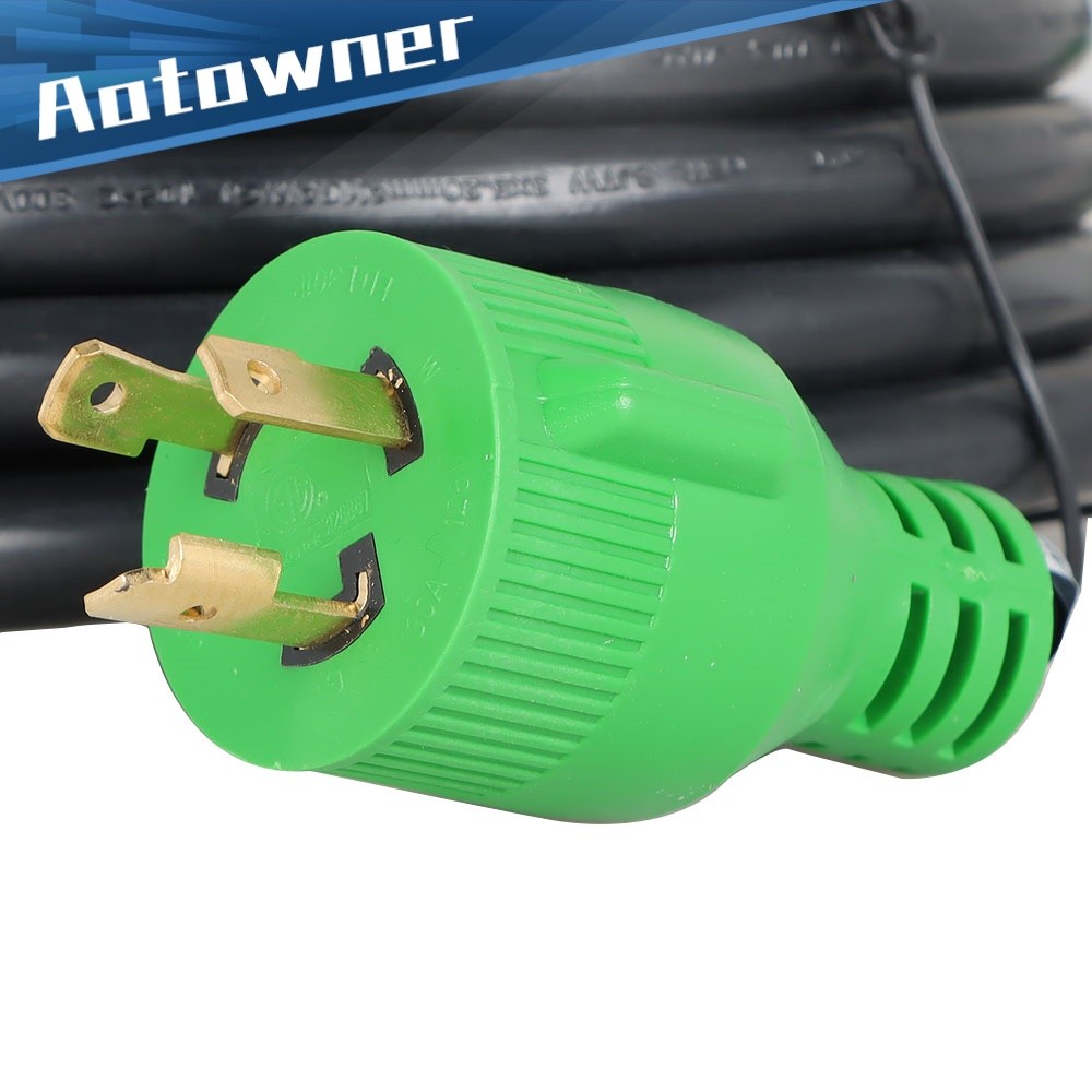 RVMATE 3 Prong 30 Amp 50 Feet Generator Extension Cord NEMA L5-30P/L5-30R 125V