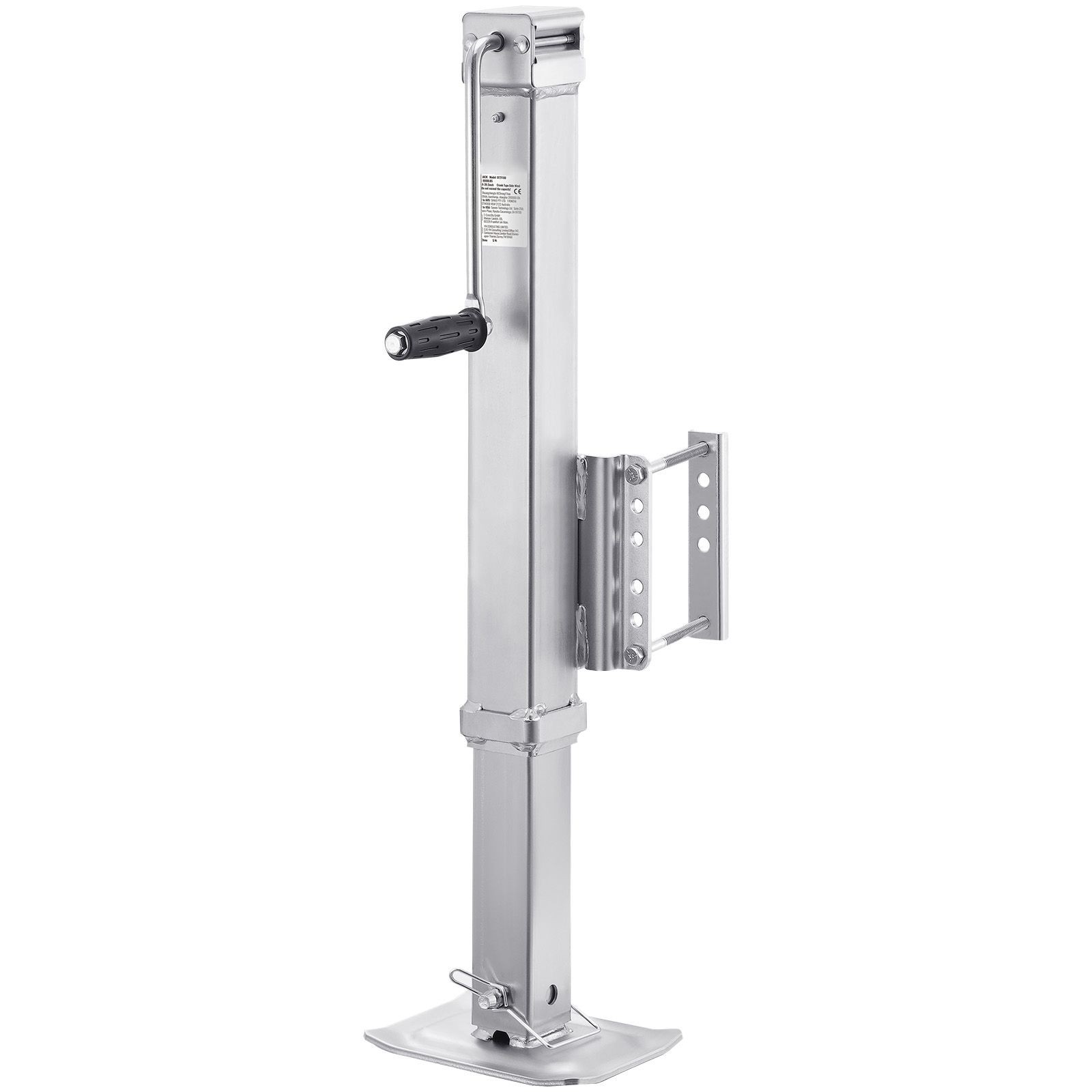 8000lb Bolt-On Trailer Jack 7.6-39.5in for Horse & RV