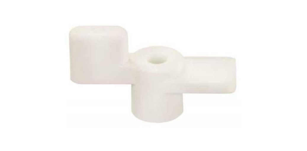 JR Products 11825 Fold-Down RV Door Holdr | Metal, Plastic, White, Universal Fit