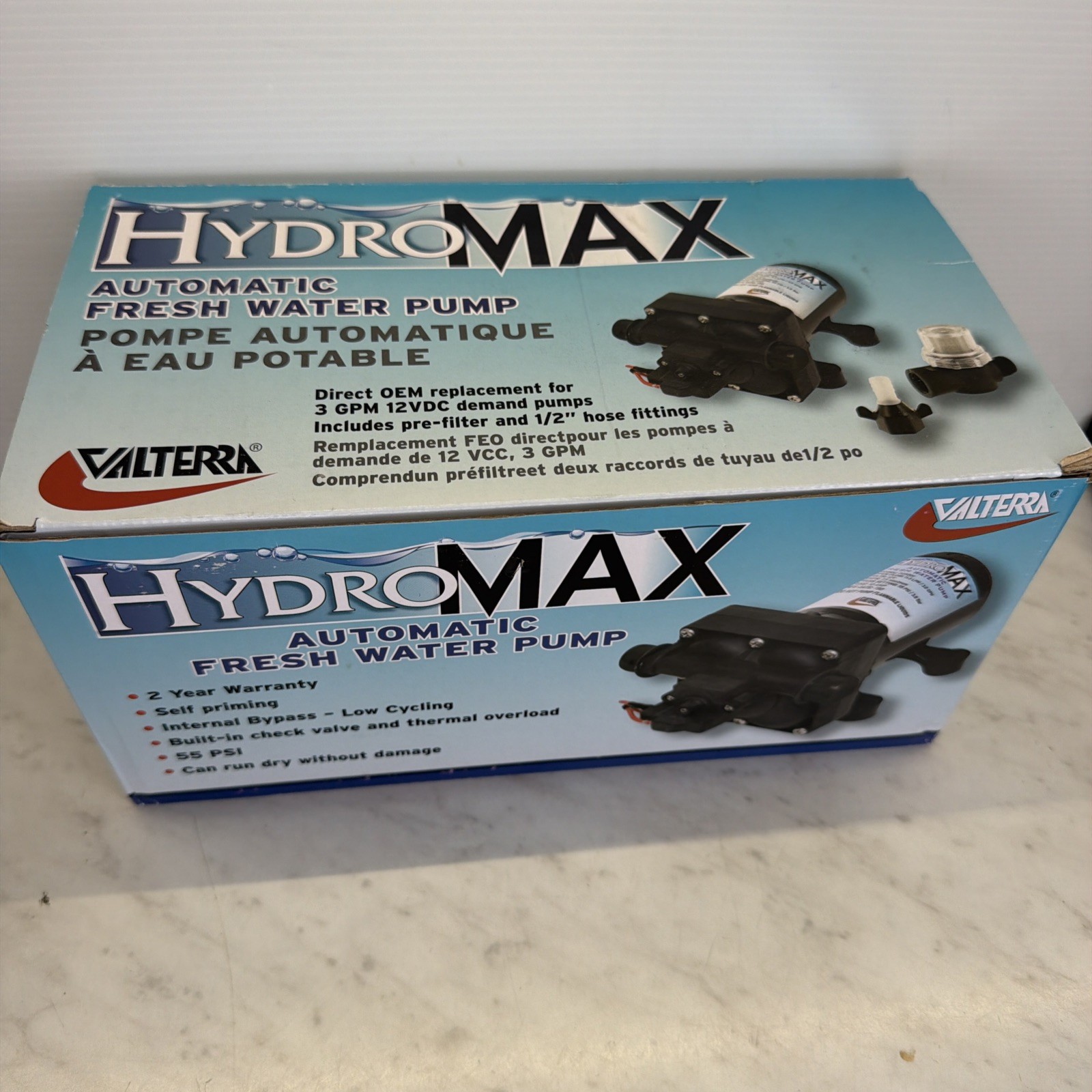 Valterra P25201 HydroMAX ™ WATER PUMPS RV