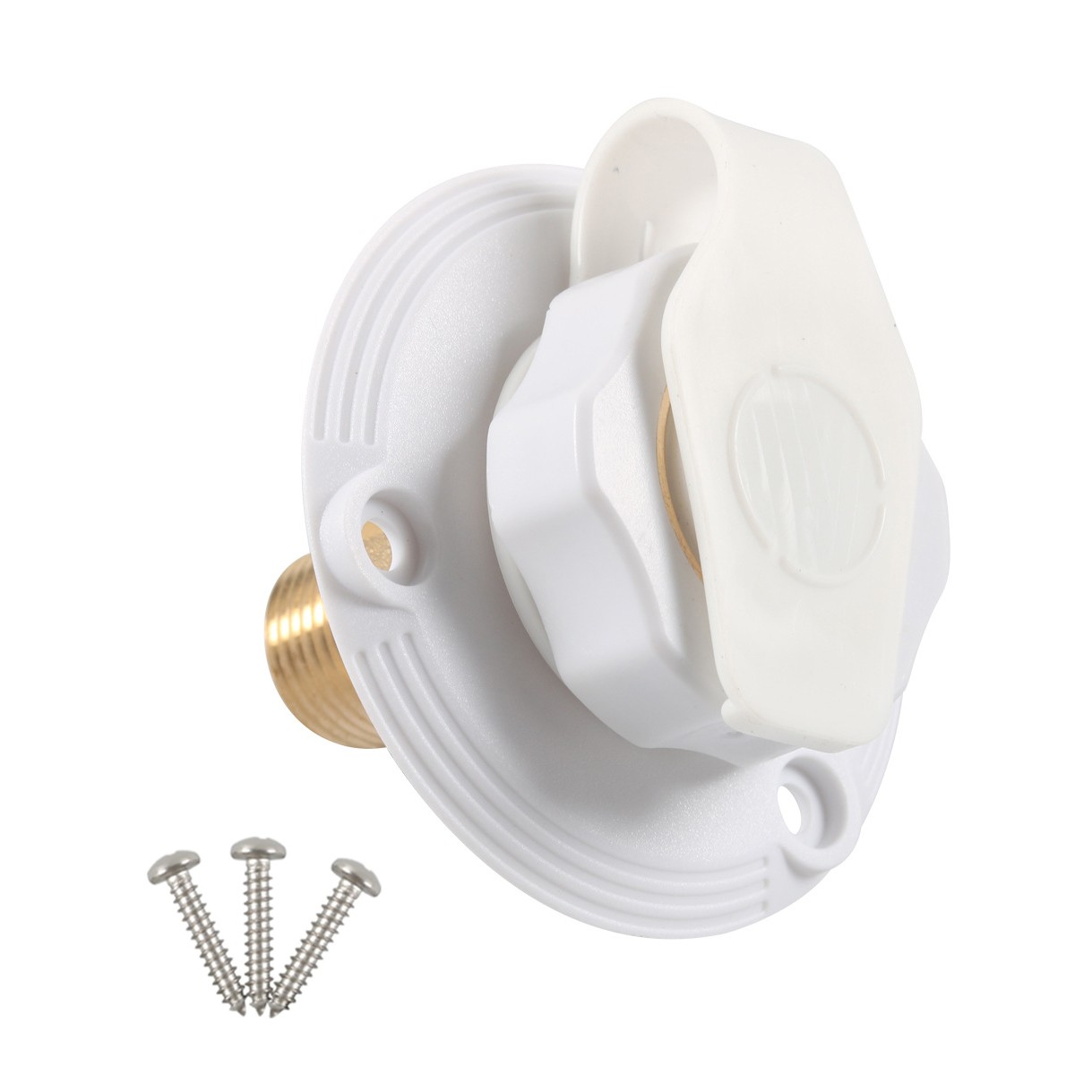 Water Inlet Valve Hatch Gravity Fresh Water Fill For Car RV Camper Trailer 2.8″