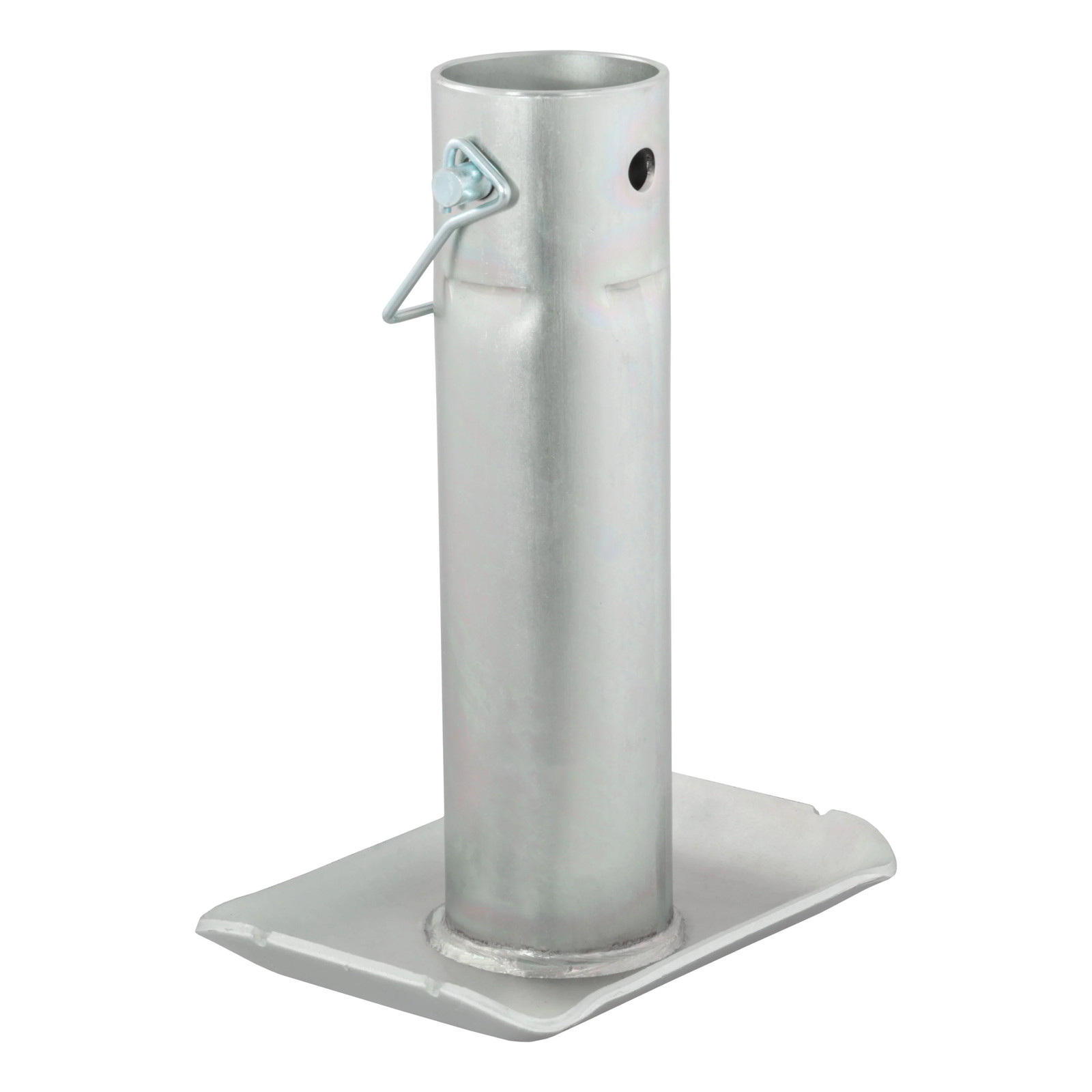 Curt-Pin-On Trailer Jack Foot (Fits 2″ Tube, 2,000 lbs, 8-1/2″ Height)