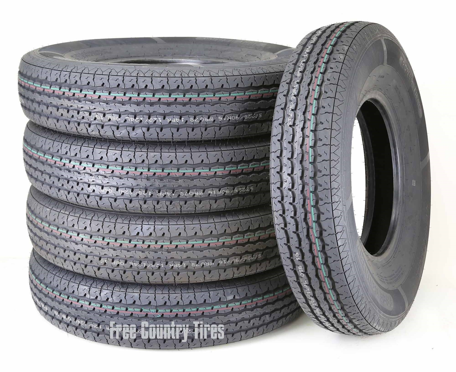 5 Free Coutntry Trailer Radial Tire ST205/90R15 /7.00R15 10PR LR E Steel Belted
