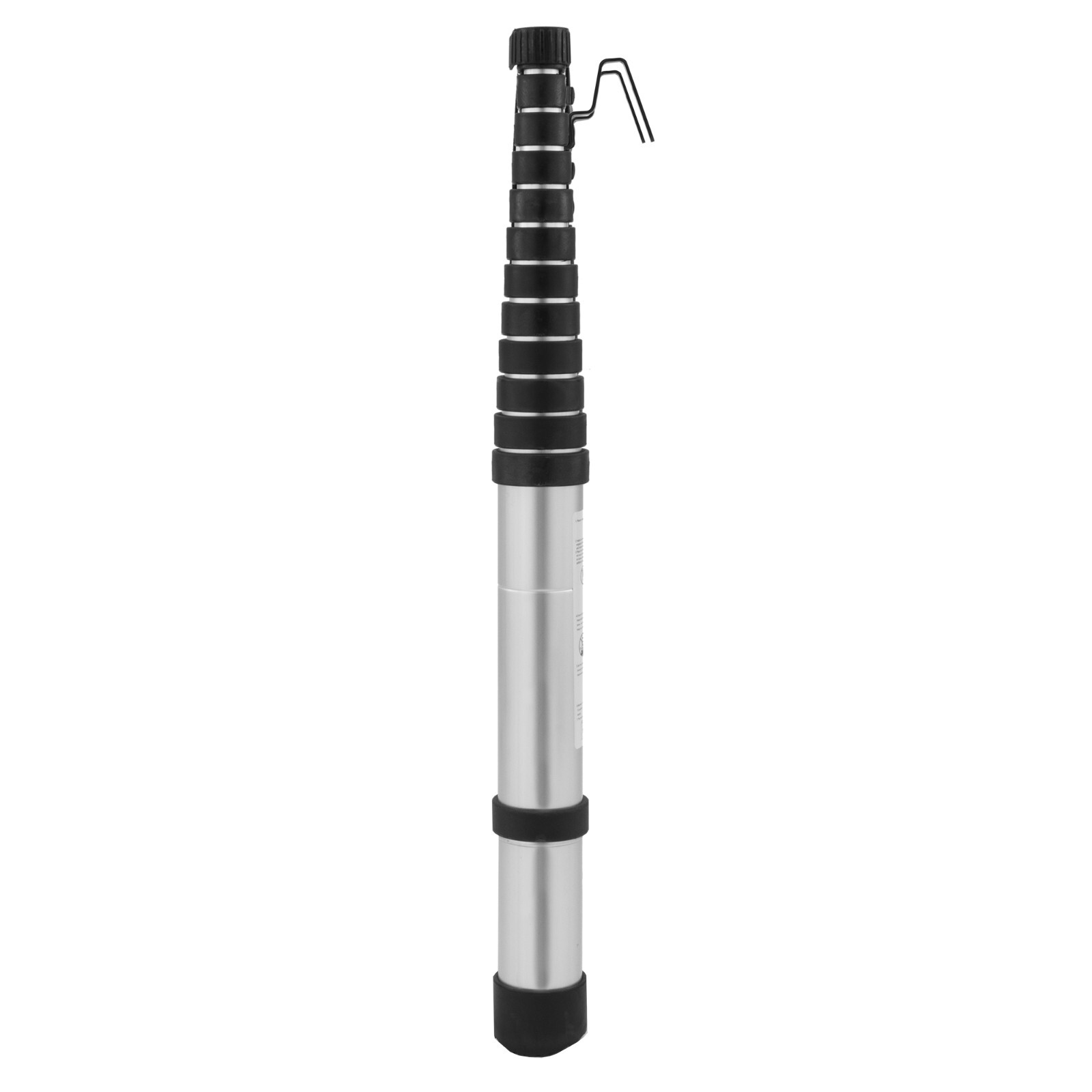 RecPro Telescoping Ladder 12.5ft Compatible with Lippert On-The-Go Prepped Unit