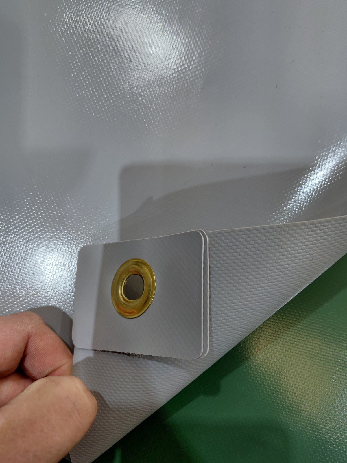 Caravan Awning Draught Skirt 4m length x 50cm depth With EYELETS (Read Desc)