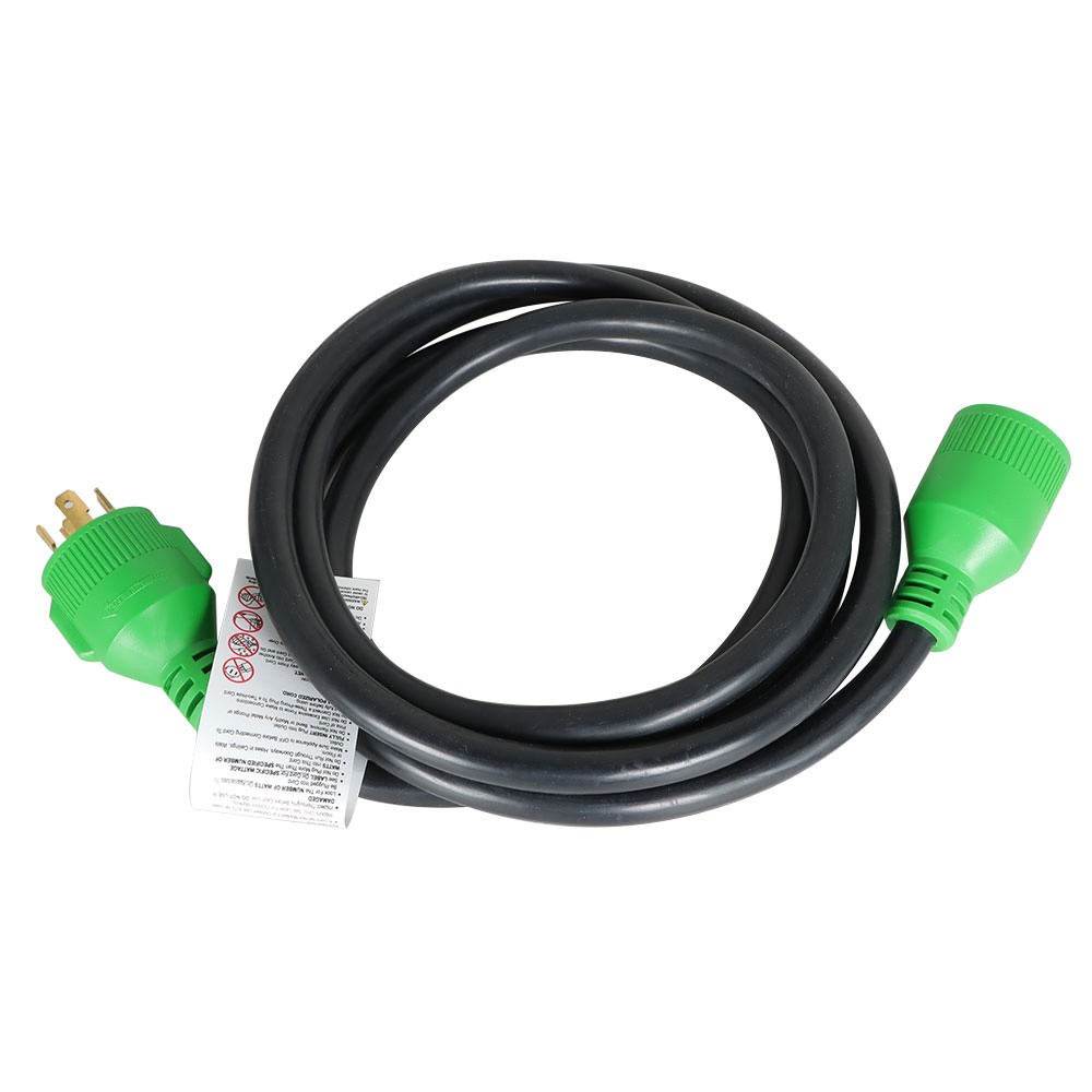 NEMA L14-30P/L14-30R 10FT Adapter Plug 4 Prong 30 Amp Generator Extension Cord