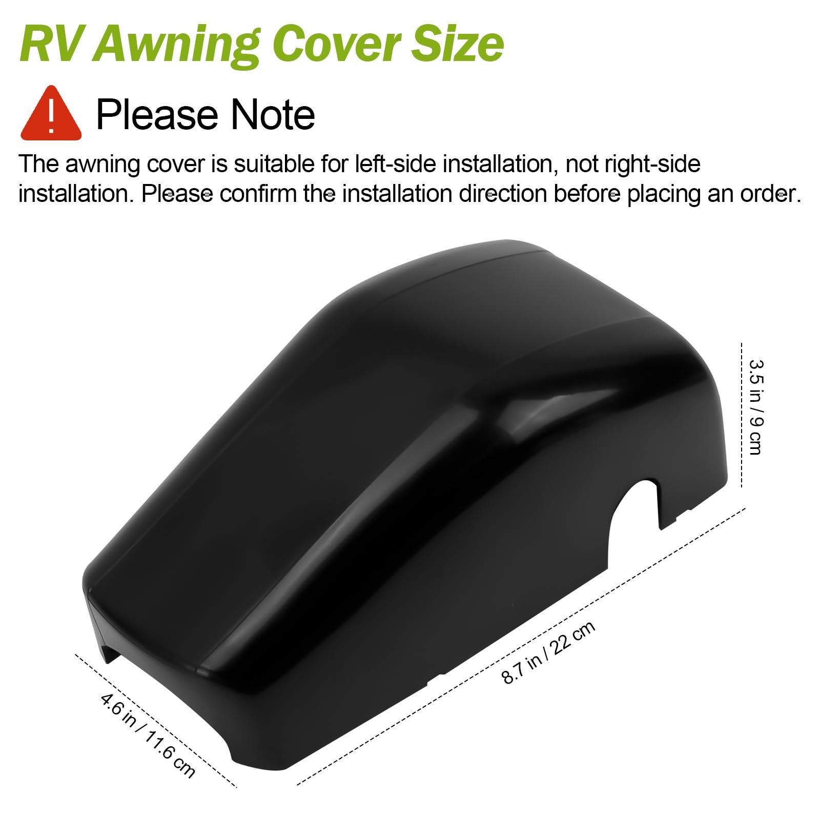 RV Awning Cover for Lippert Components & Solera, Camper Trailer Awning Motor …