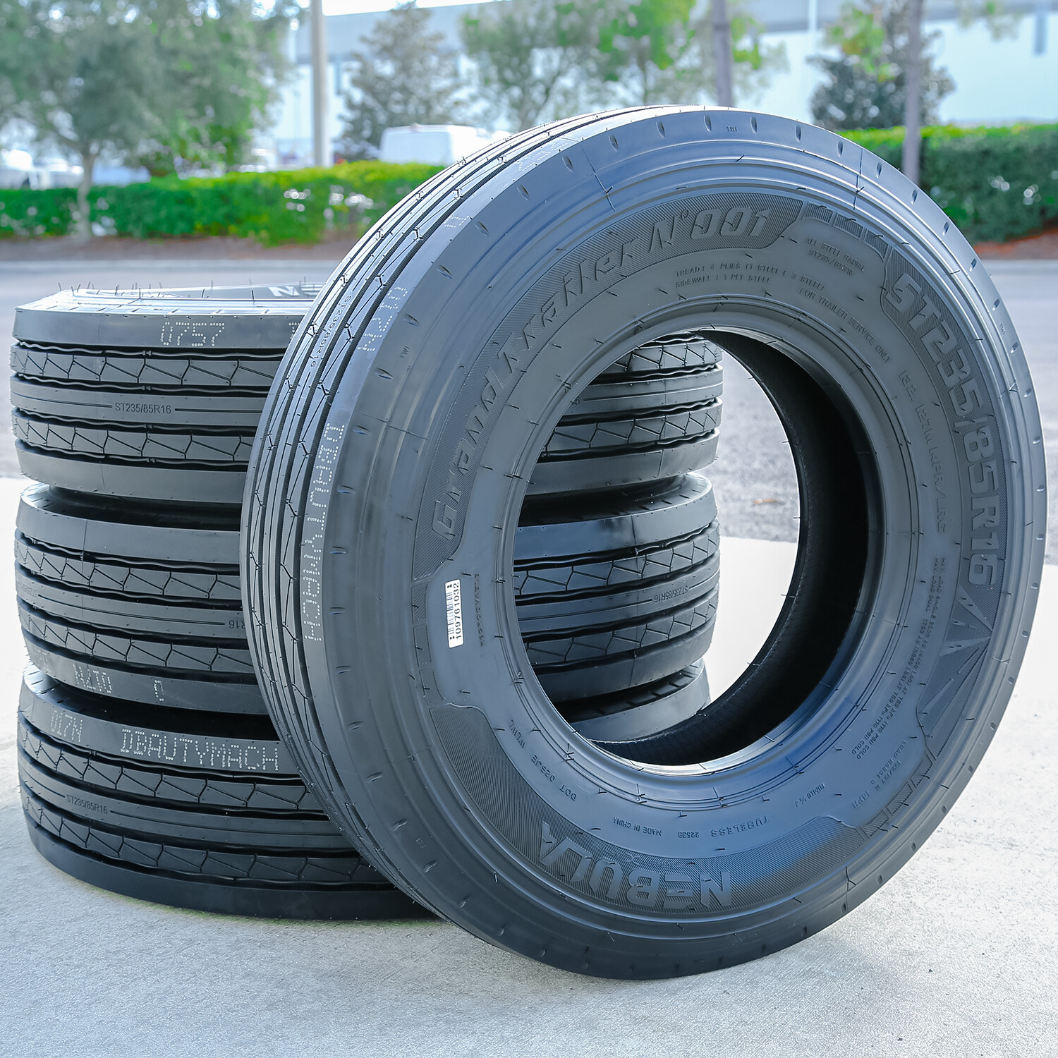 4 Tires Nebula Grand Trailer-N’ 001 All Steel ST 235/85R16 Load G 14 Ply Trailer