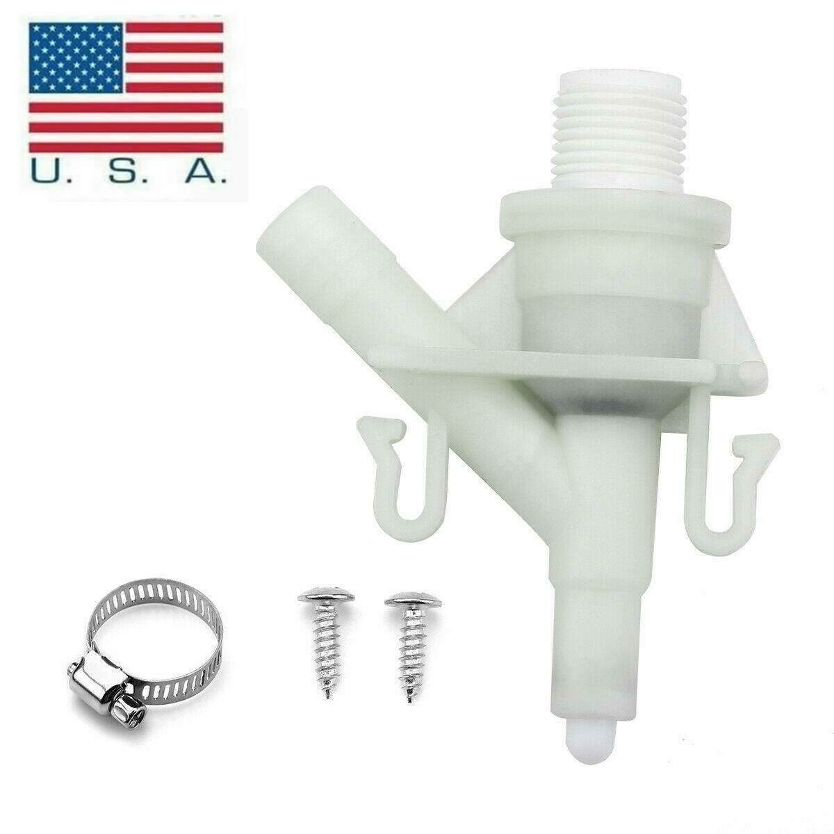 Upgraded For Dometic Pedal Flush Toilet Water Valve RV #385311641 300 310 320