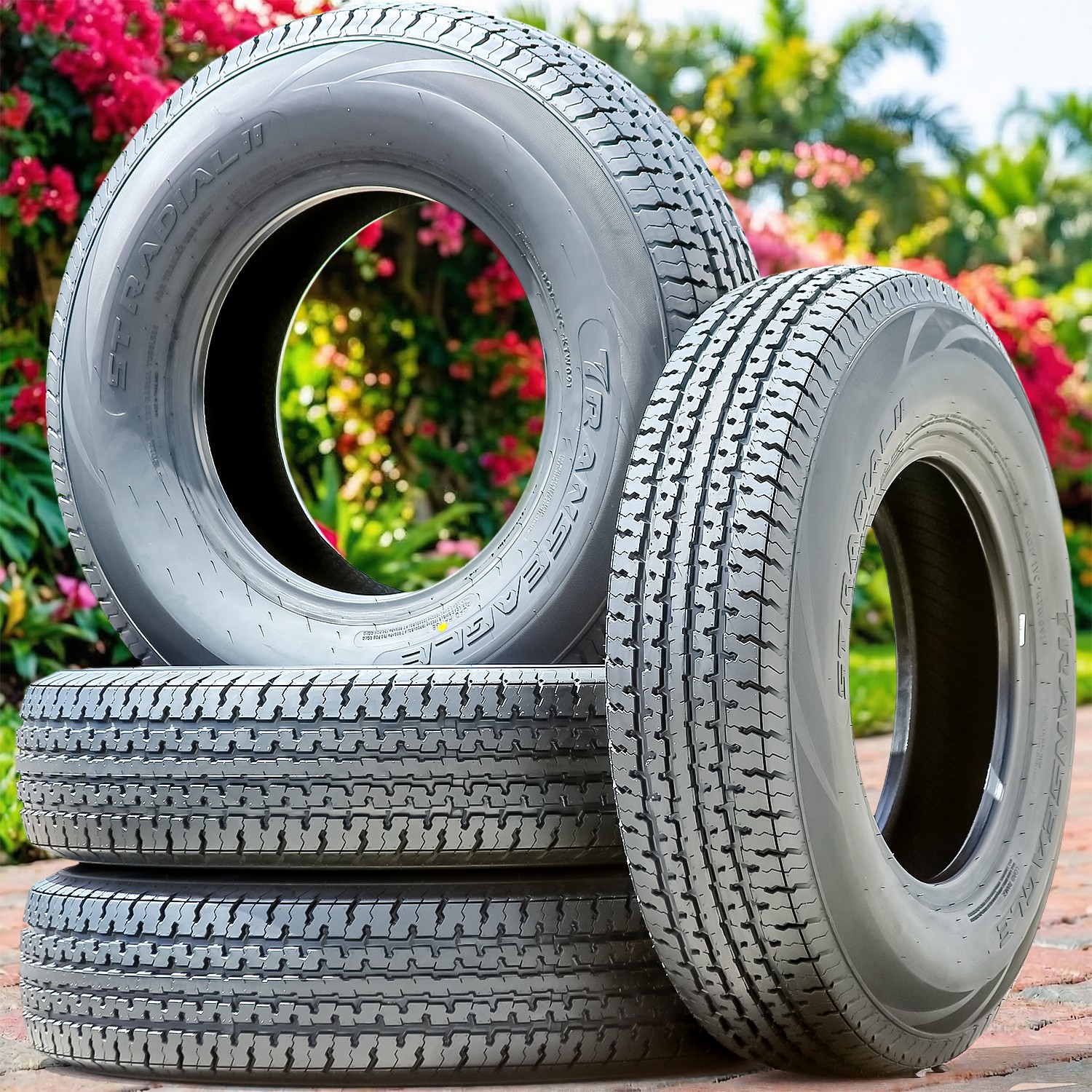 Tire ST 175/80R13 Transeagle ST Radial II Steel Belted Trailer 91/87N C 6 Ply