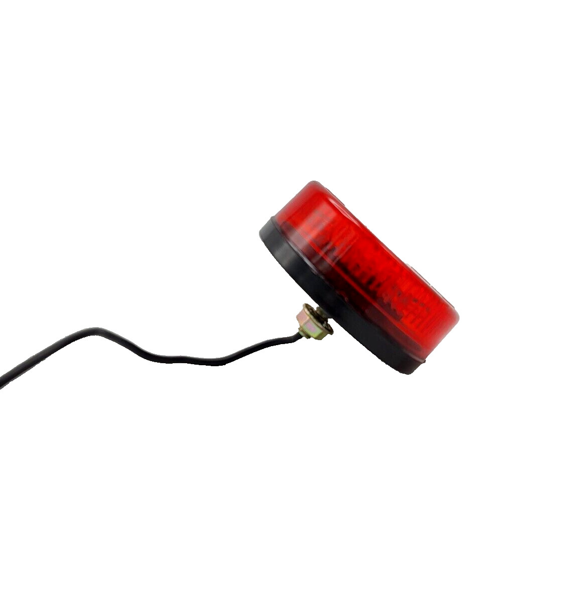 2.5″ Red Round Reflective Sealed Clearance Marker Light 7 LED Stud Mount 2 1/2