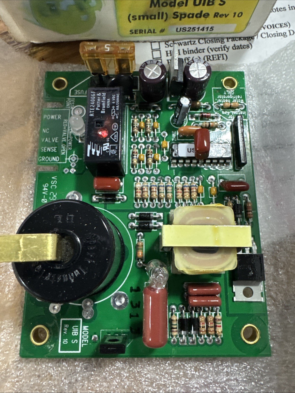 Dinosaur Electronics DIN-UIB S Post Universal Ignitor Board Small with Post NOS